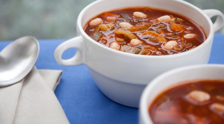 Суп з квасолею