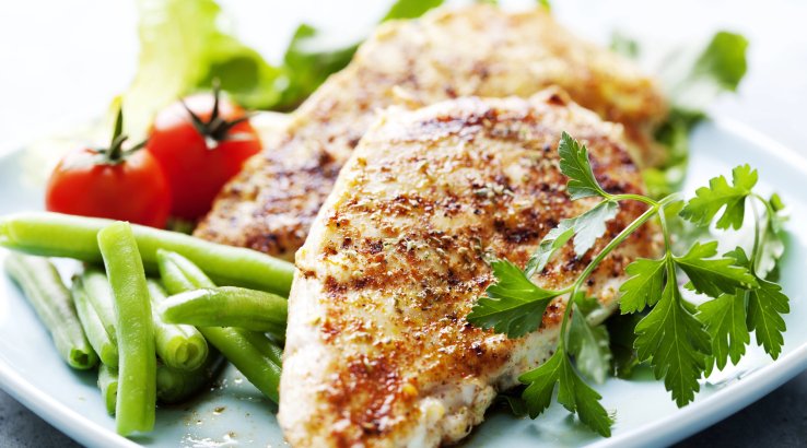 Куряче філе в грецькому стилі