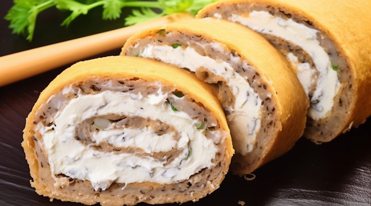 рулет из филе сельди