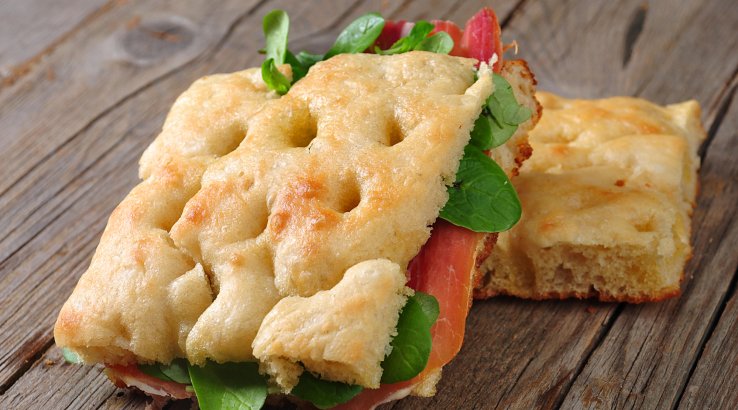 Швидка фокача на сковороді