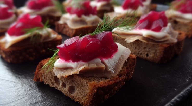 Закусочні канапки а-ля «Шуба»