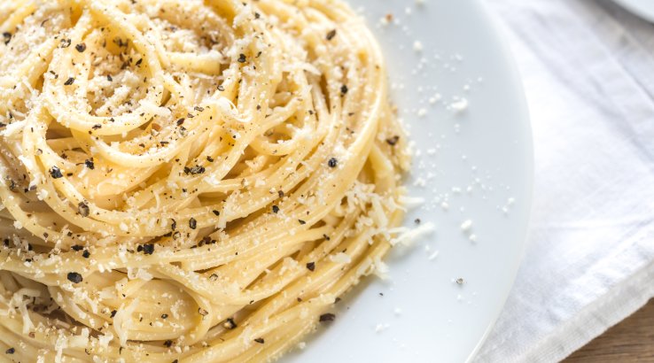 римська паста Cacio e Pepe