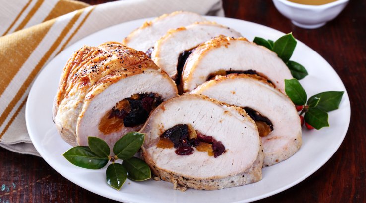 Конвертики из корейки со сливами