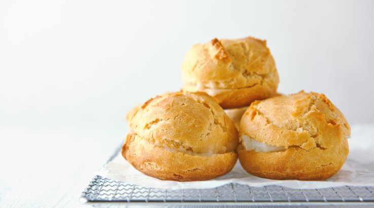 Профітролі з шинкою