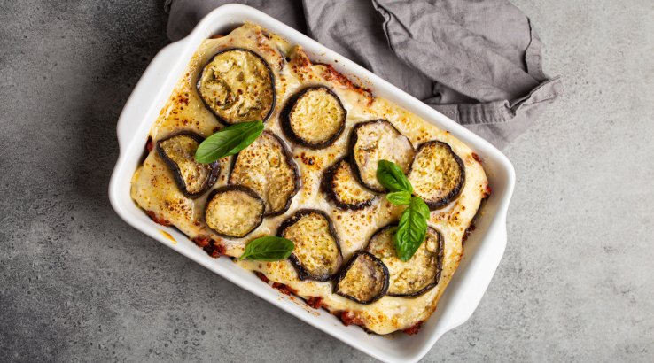 Запіканка з баклажанів