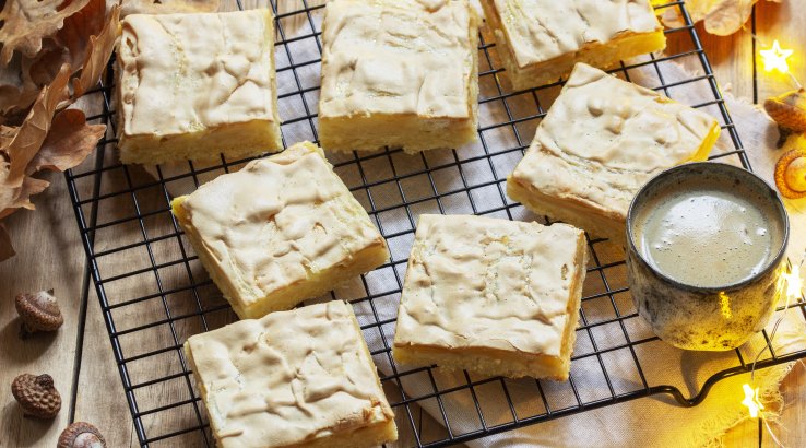 Гарбузовий пиріг з кавою та корицею