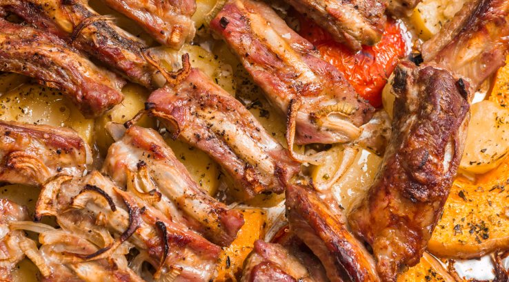 Свинячі реберця по-грузинськи