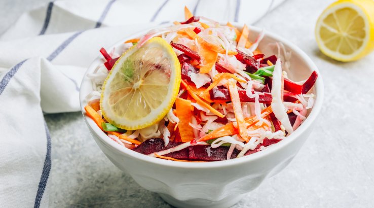 Гострий салат з капусти і перцю