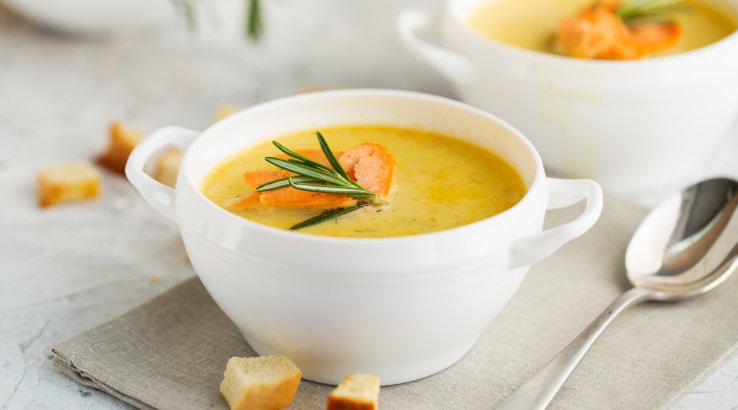 крем-суп з імбиром