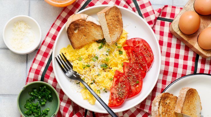 скрембл зі сметаною