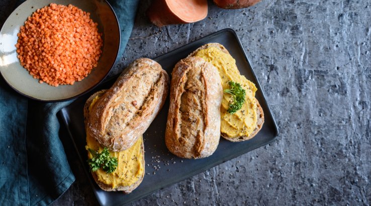 Паштет з батату і сочевиці