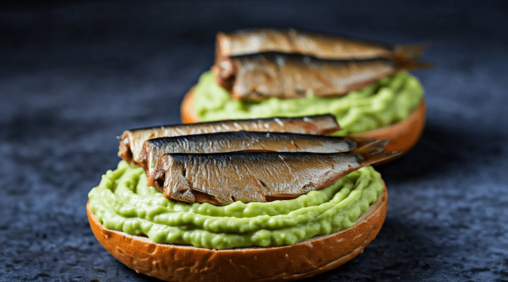 Канапки зі шпротами