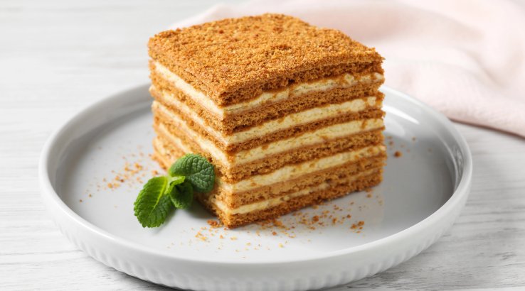 Торт «Апфельмус» з вершково-яблучним кремом