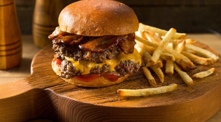 Смеш-бургер з домашнім соусом