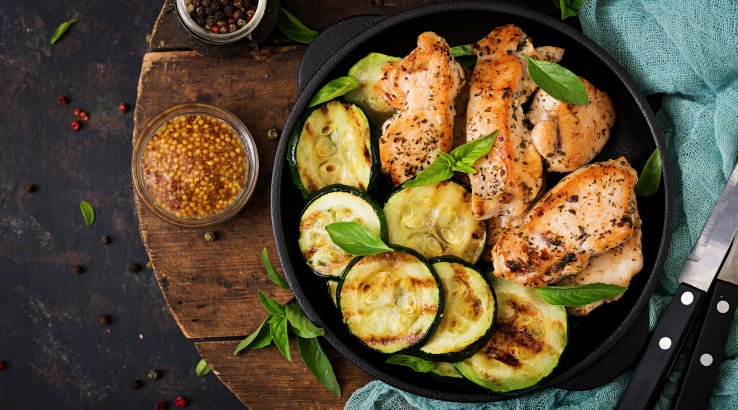 Курка з кабачками