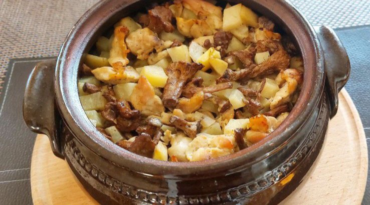 печеня з лисичками