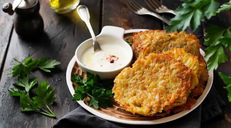 Деруни з сиром рецепт