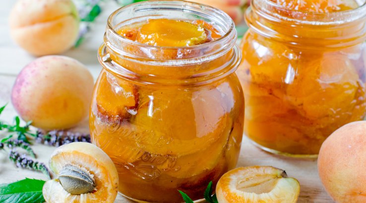 Варення з абрикосів і м’яти