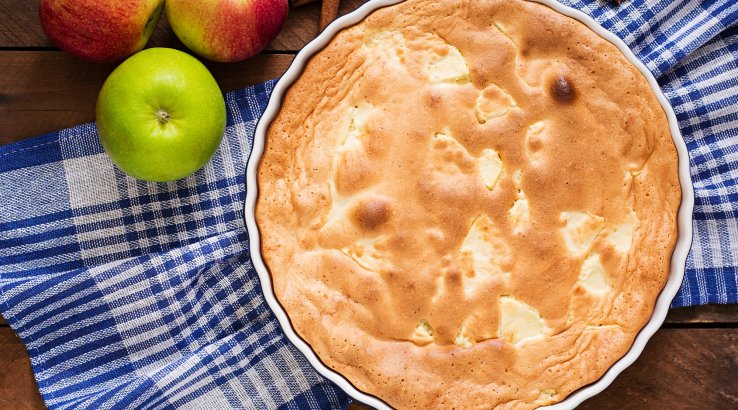 шарлотка з білого хліба