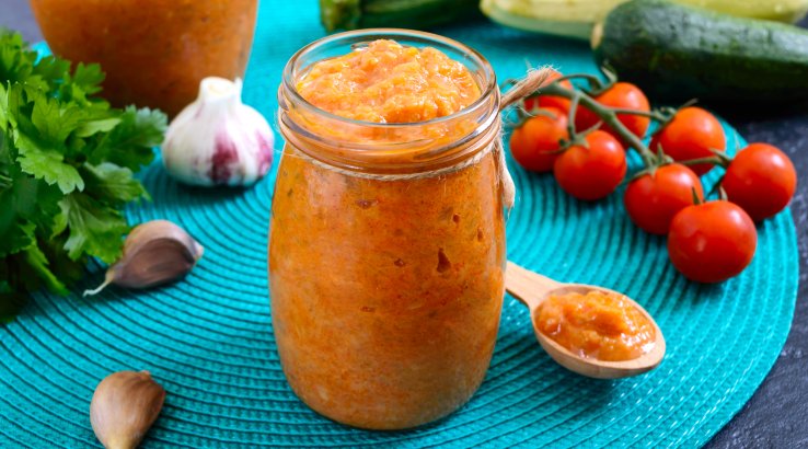 Кабачки в томатной пасте