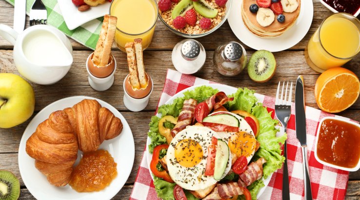 Овсянка с ягодами