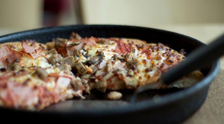 Піца на сковороді