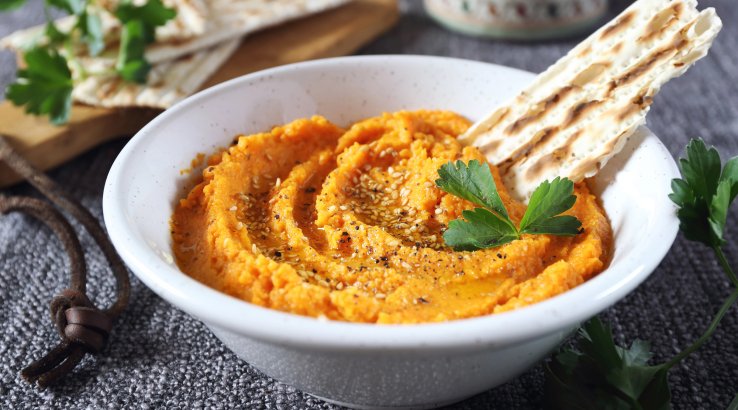 Намазка із запеченої моркви та кмину