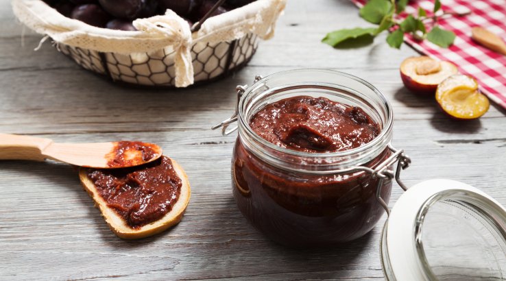 Шоколадно-сливове варення