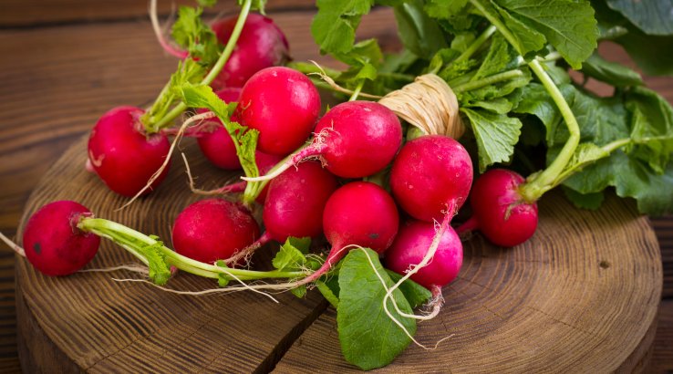 Смажене бадилля редиски