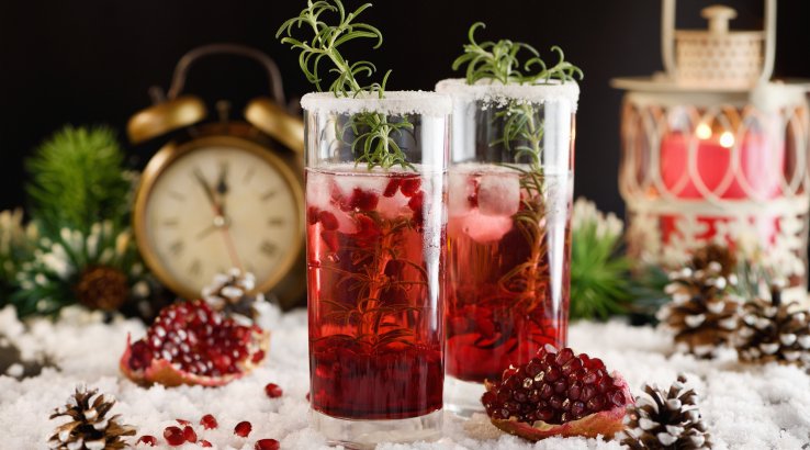 коктейль з горілкою та гранатовим соком