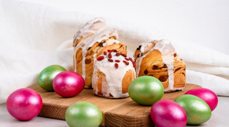 Паска крафін із готовго тіста