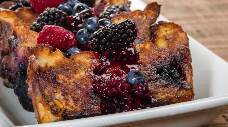 Хлібний пудинг з залишків паски