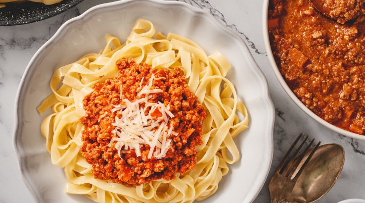 соус болоньезе зі спагеті