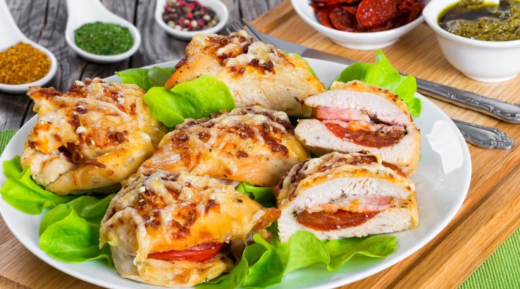 Фаршироване куряче філе