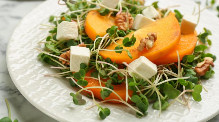 салат-хурма