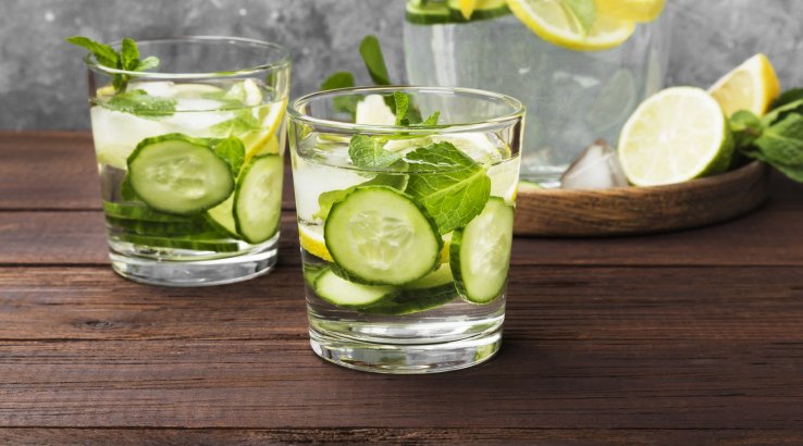 Лимонад з огірком