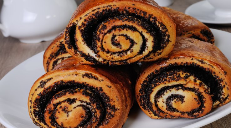 Булочки з маком