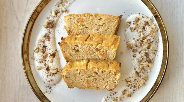 Запіканка з гарбузом та родзинками