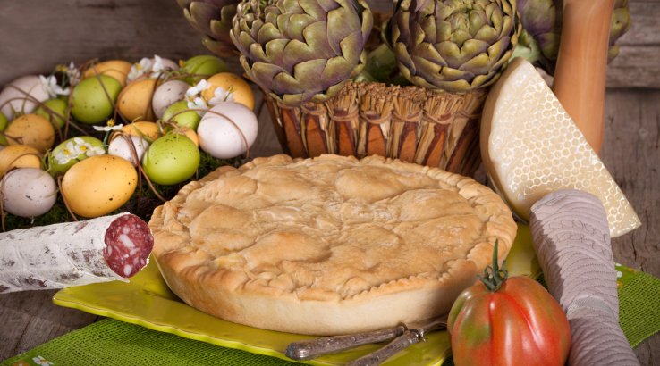 Піца-пиріг Рустіка