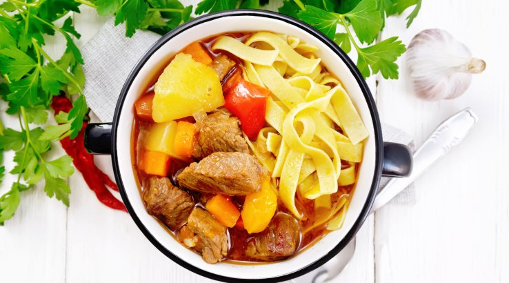 Паста з мʼясом