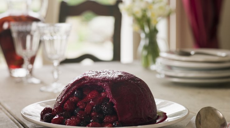 Ягідний пудинг