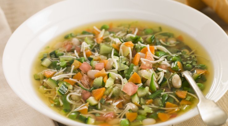 Суп пісту з овочами