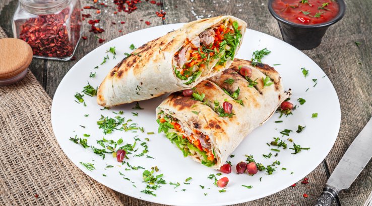 шаурма з куркою