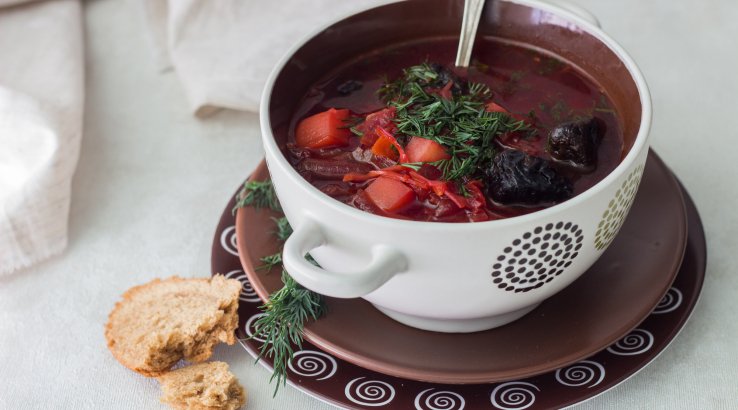 Вегетаріанський борщ