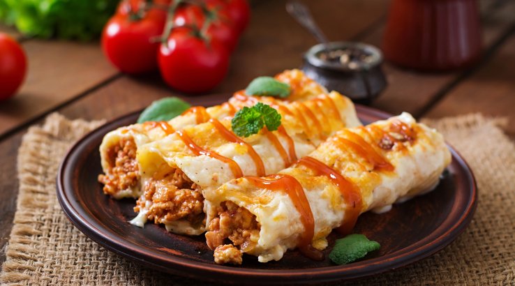 Лінива шаурма з фаршем