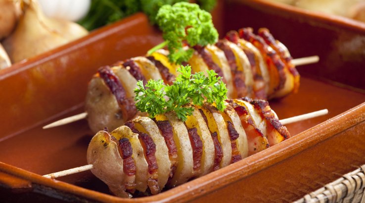 Шашлик з картоплі