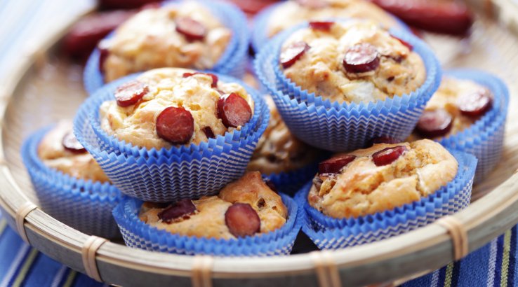 Мафіни з сосисками