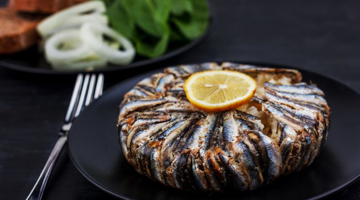 Плов з хамсою