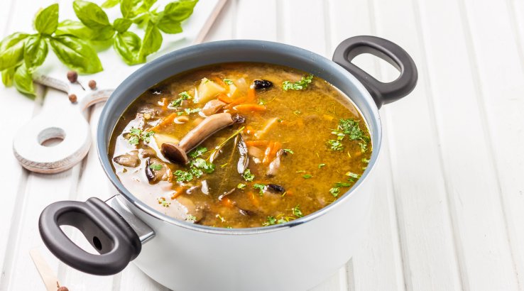 Як готувати грибний бульйон