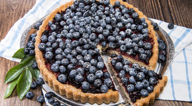 Тарт з чорницею